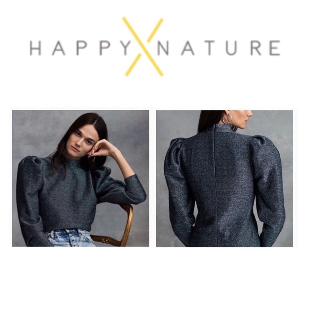 HAPPY x NATURE Kate Hudson Aurora Sparkle Top. Size XS